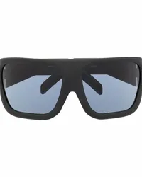 Rick Owens Davis Oversized-Sonnenbrille Schwarz