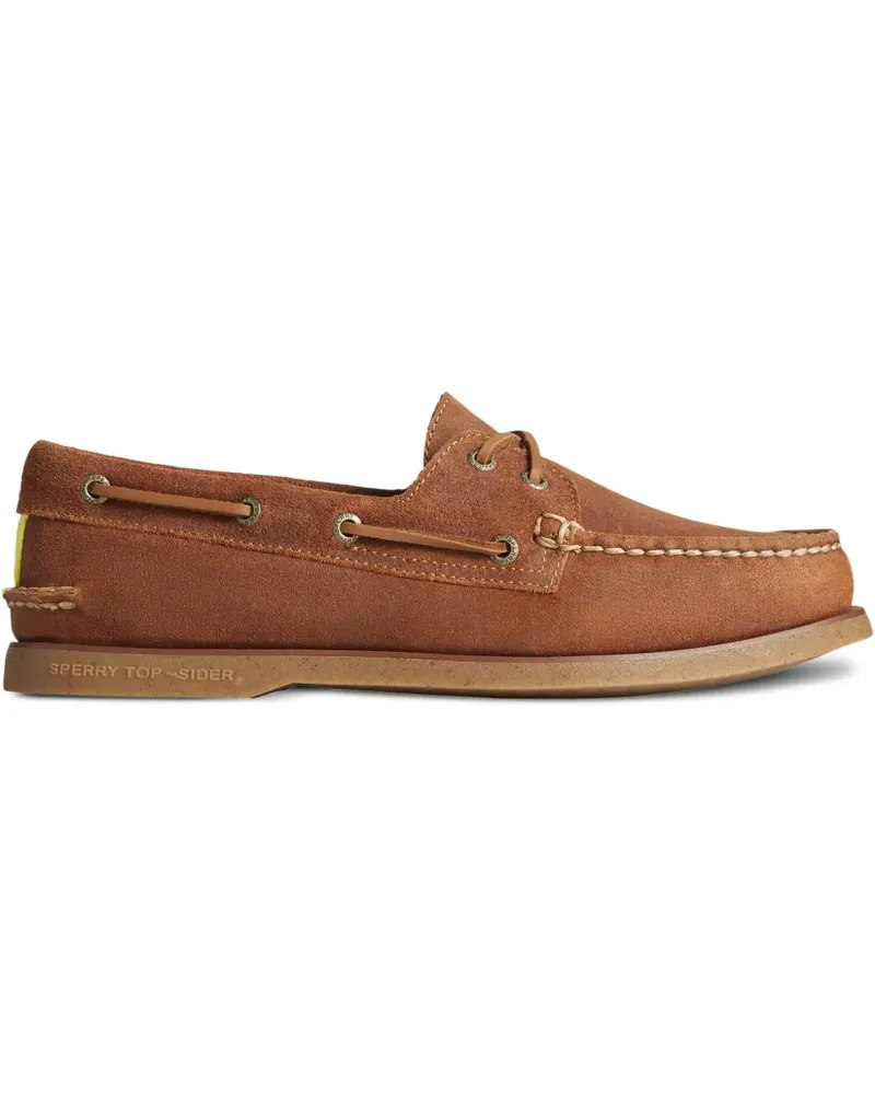 Sperry Top Sider Gold Authentic Original 2-Eye Segelschuhe - Braun Braun