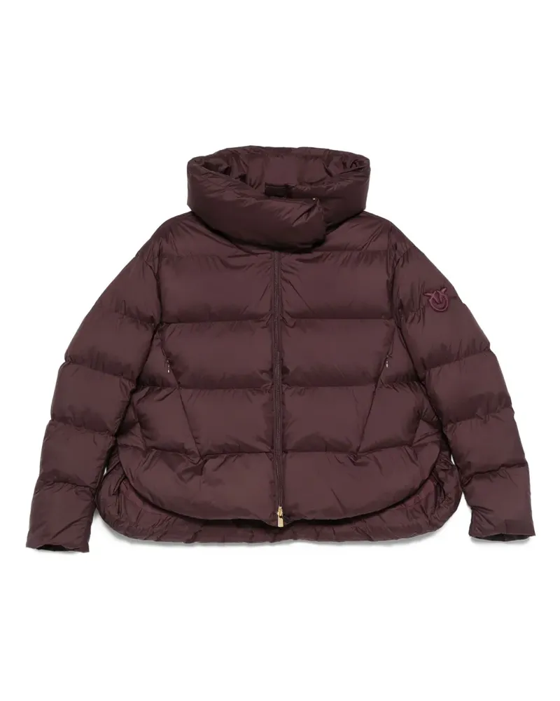 Pinko Gefütterte Kapuzenjacke - Rot Rot