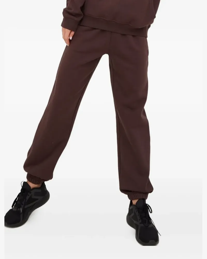 P.E. NATION Jogginghose mit Logo-Stickerei - Braun Braun