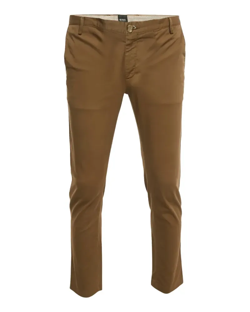 HUGO BOSS Hose mit Gürtelschlaufen - Braun Braun