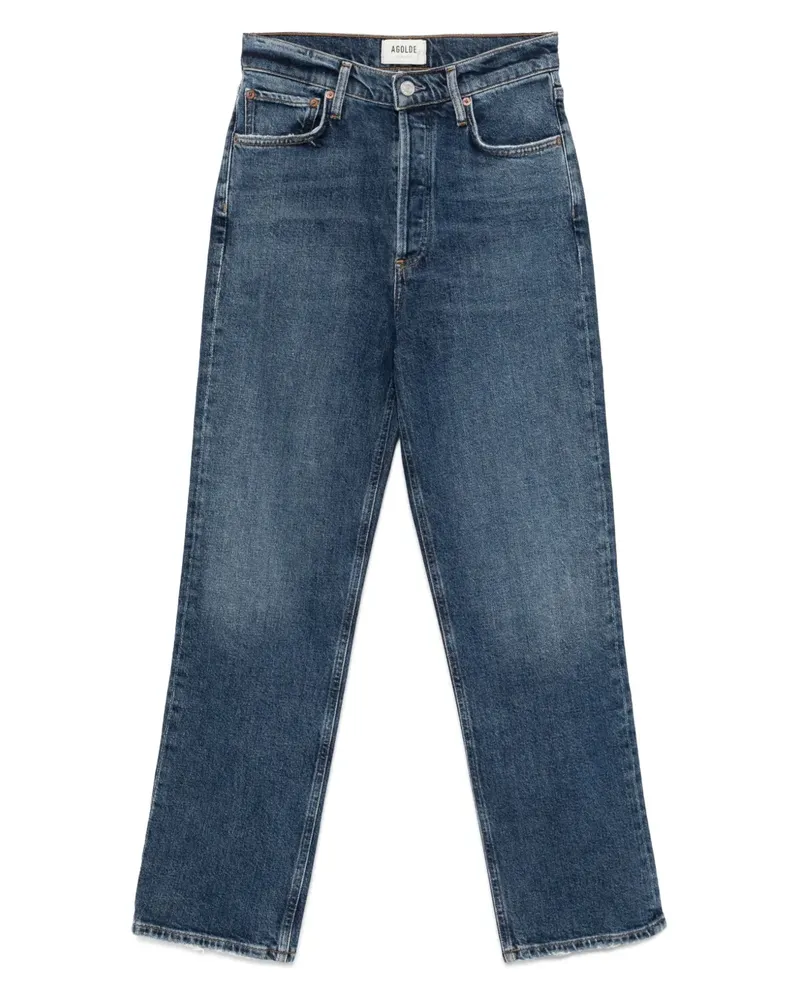 AGOLDE Tanktop mit Cut-Out - Blau Blau
