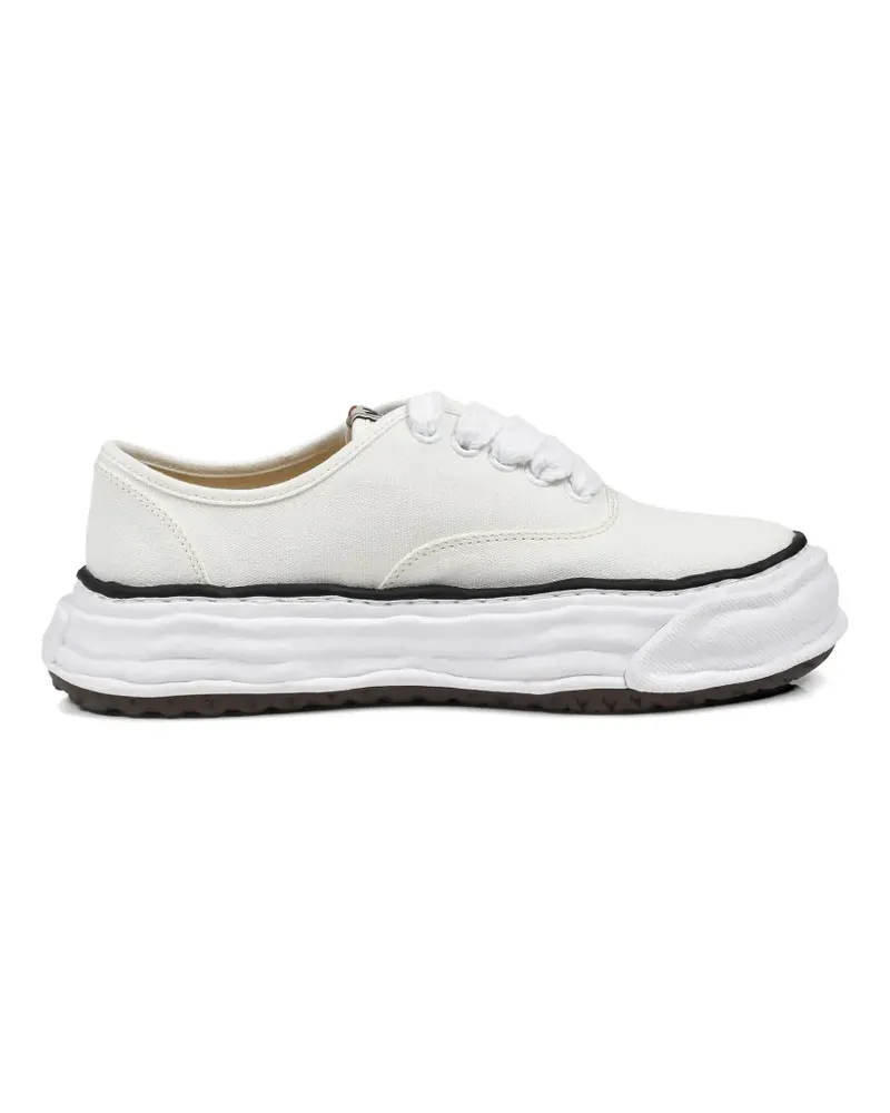 MIHARAYASUHIRO Baker OG sole canvas low-top sneakers - Weiß Weiß