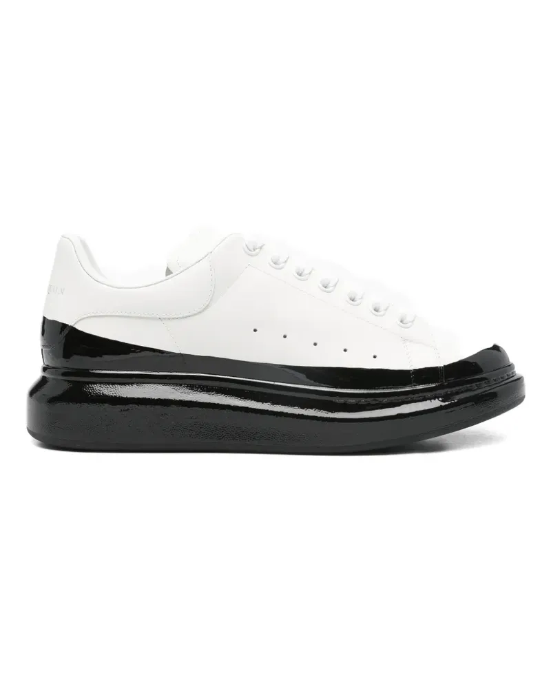 Alexander McQueen contrasting-sole sneakers - Weiß Weiß