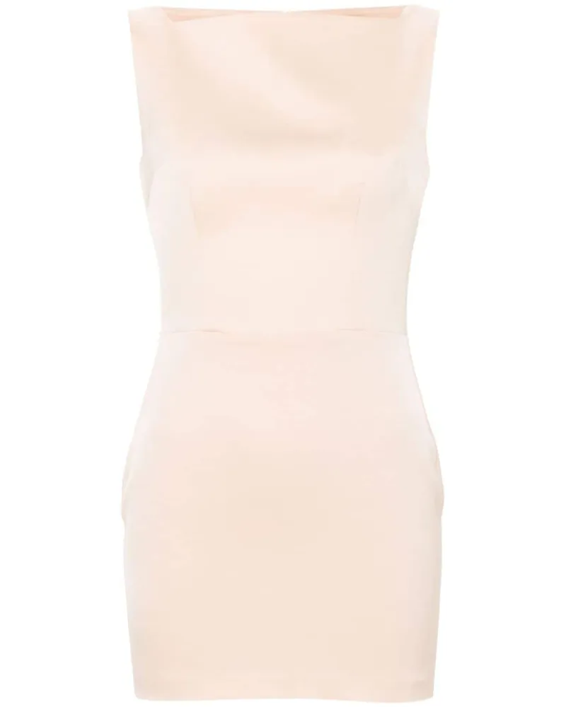 Alex Perry Drapiertes Minikleid aus Satin - Rosa Rosa
