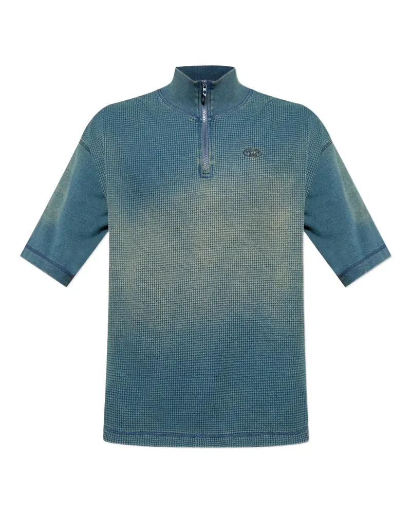 Diesel Pullover mit Reißverschluss - Blau Blau