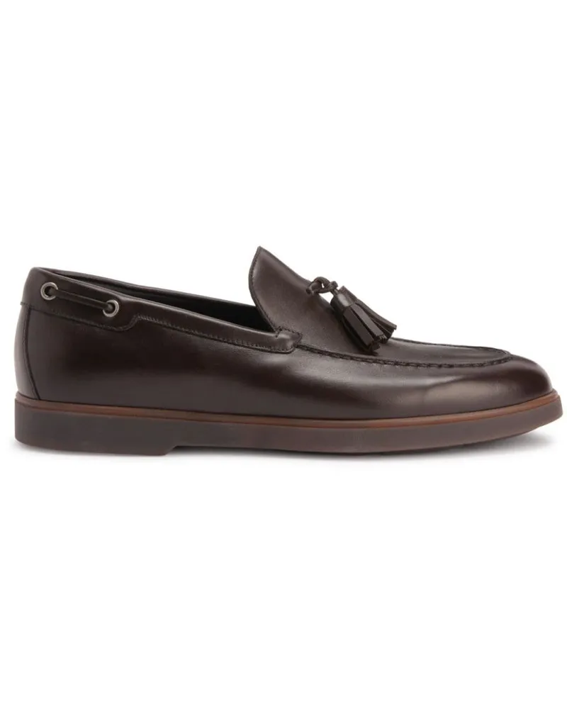 Giuseppe Zanotti Maxvel Loafer mit Quasten - Braun Braun