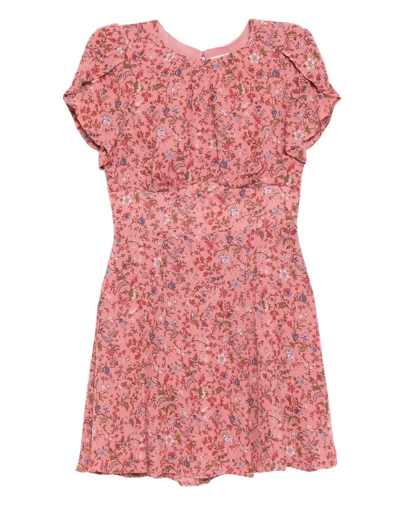 Reformation Lula Kleid - Rosa Rosa