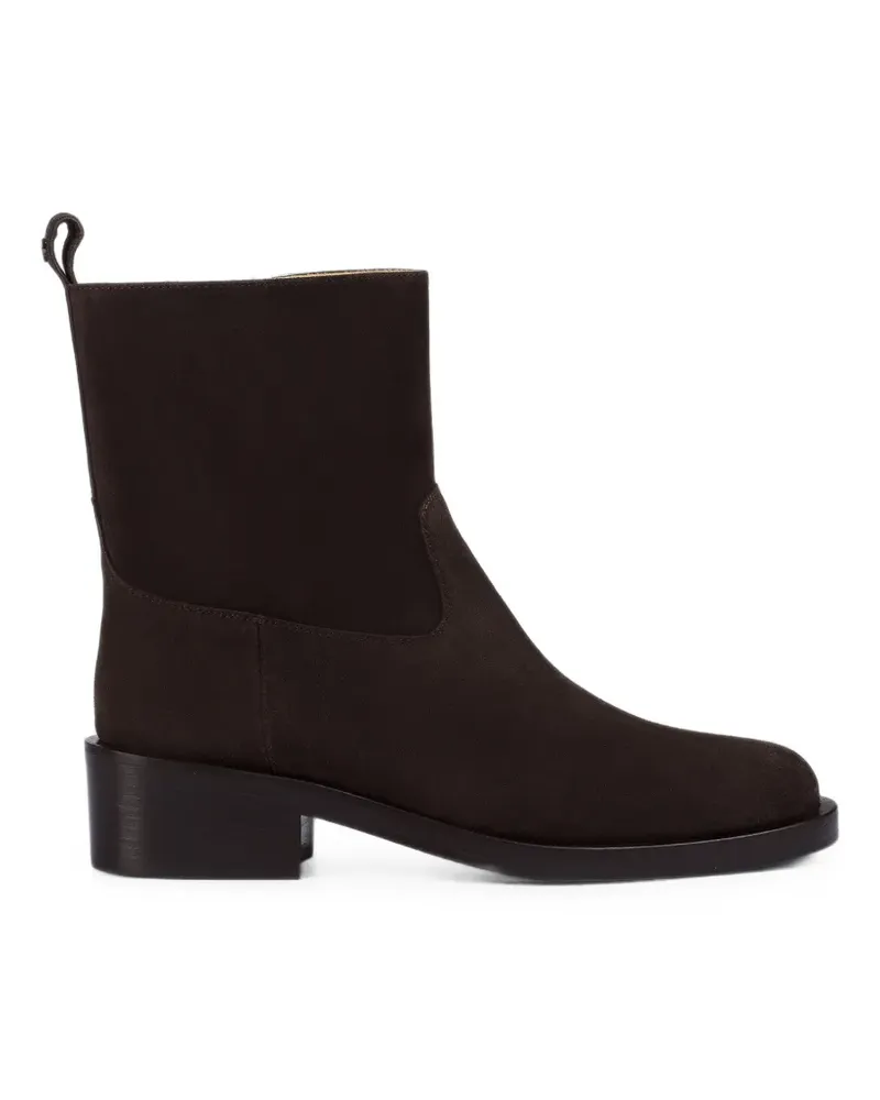 Doucal´s suede ankle boots - Braun Braun