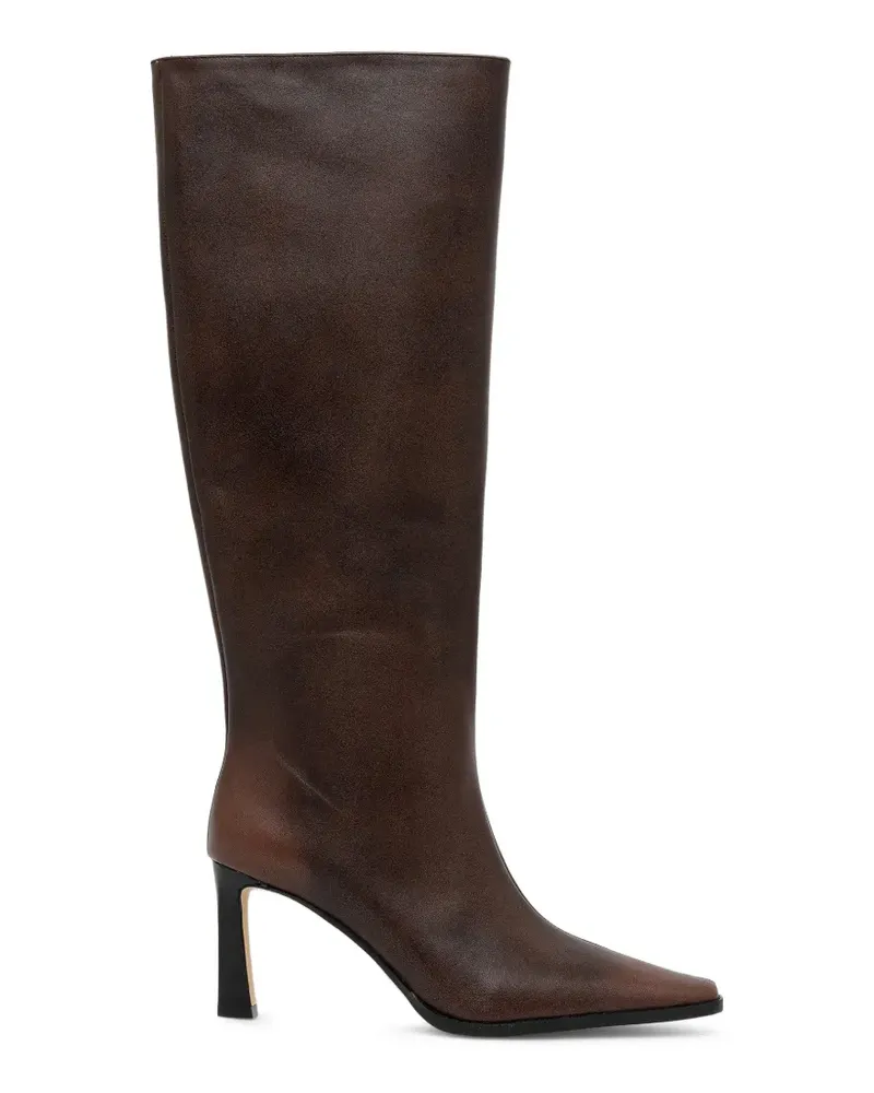 Michael Kors Darrah Stiefel aus Leder - Braun Braun