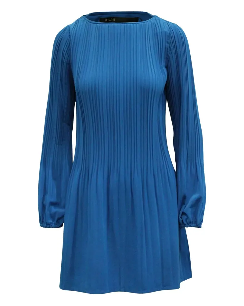Maje Plissiertes Kleid - Blau Blau