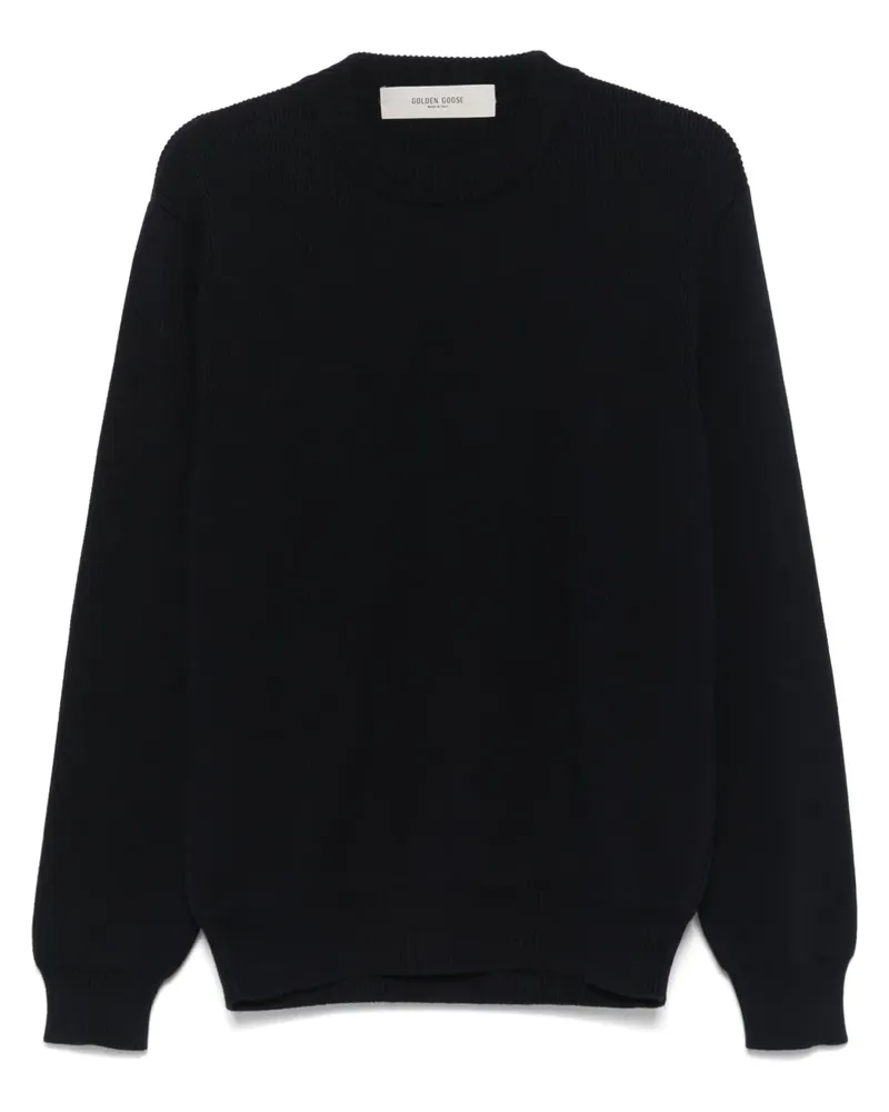 Golden Goose Pullover mit rundem Ausschnitt - Blau Blau