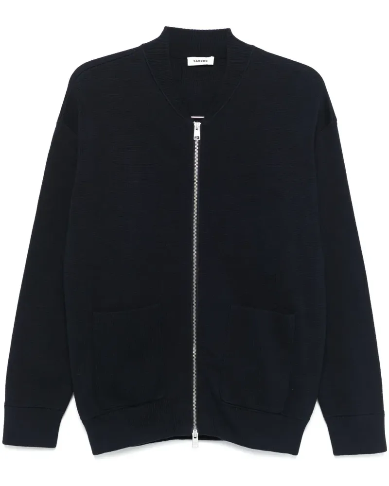 Sandro Trikot Cardigan - Blau Blau