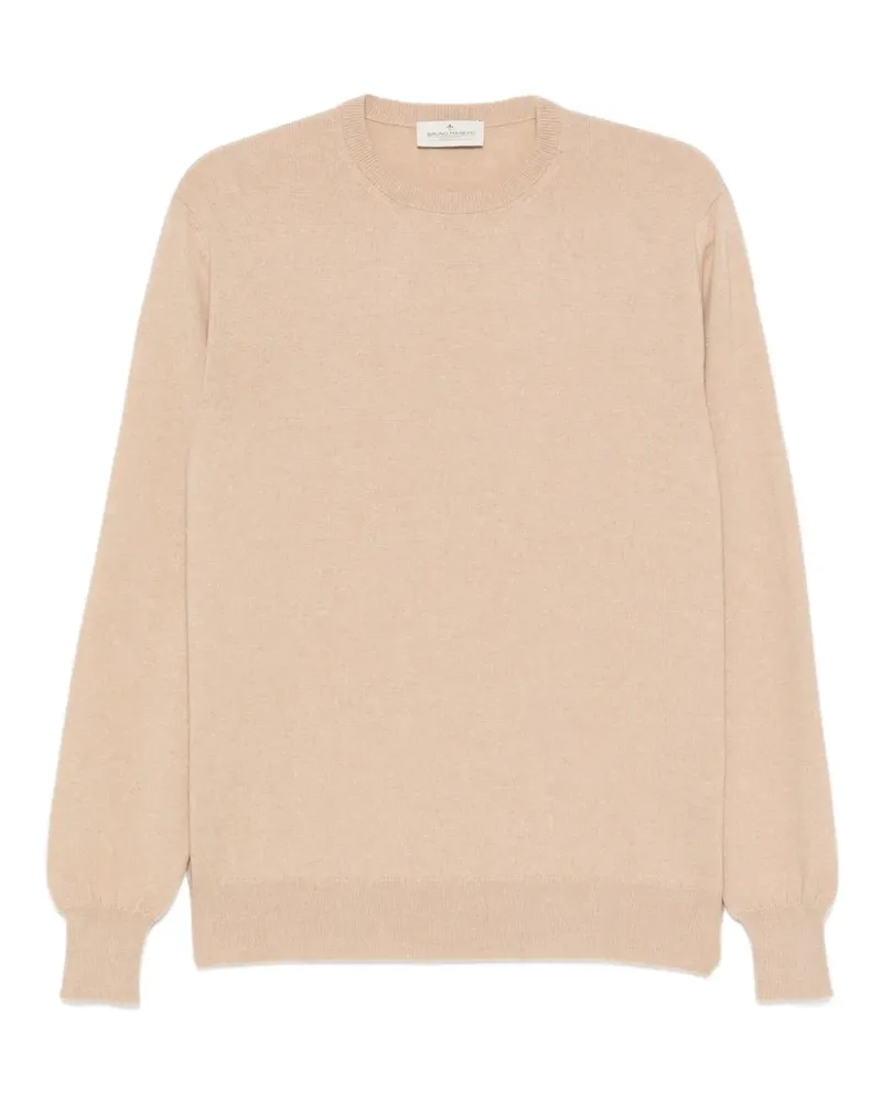 Bruno Manetti Fein gestrickter Pullover - Nude Nude