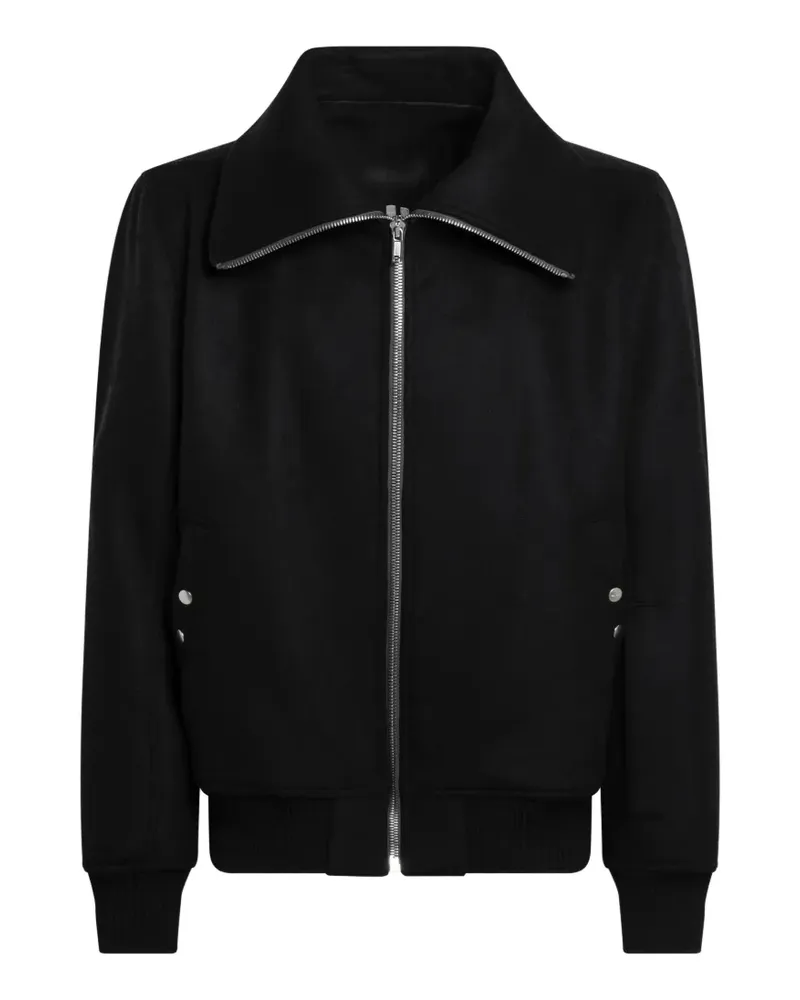 Rick Owens Dracuflight Bomberjacke aus Wolle - Schwarz Schwarz