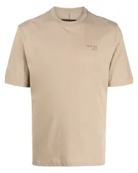 Rag & Bone T-Shirt mit Logo-Print Braun