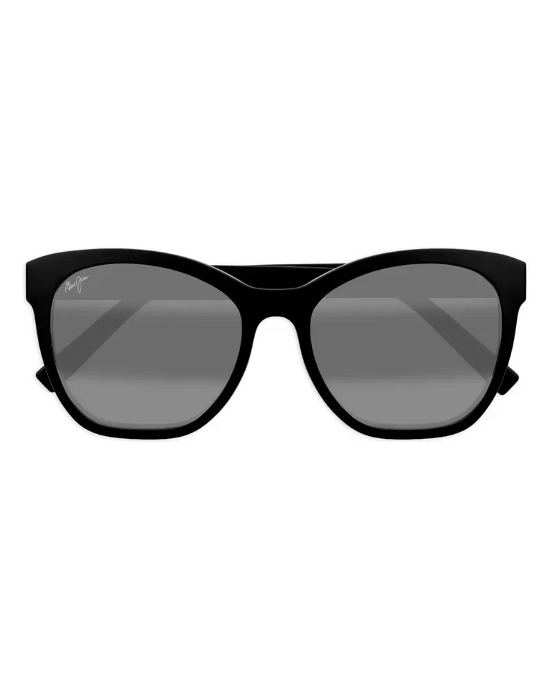 Maui Jim Alulu Cat-Eye-Sonnenbrille - Schwarz Schwarz