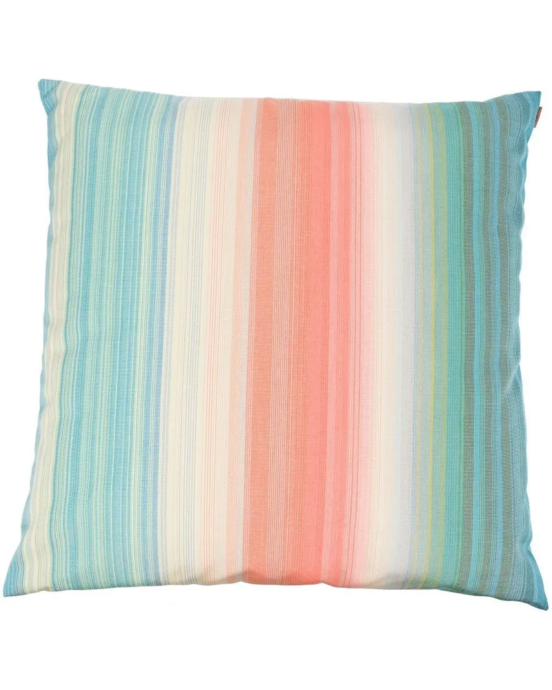 Missoni Home Gestreiftes Kissen - Blau Blau