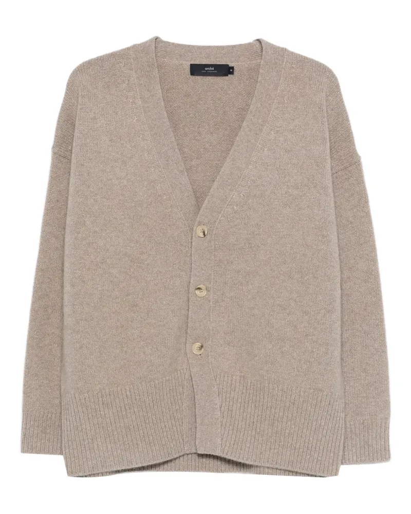arch4 Mr Cedar cardigan - Nude Nude