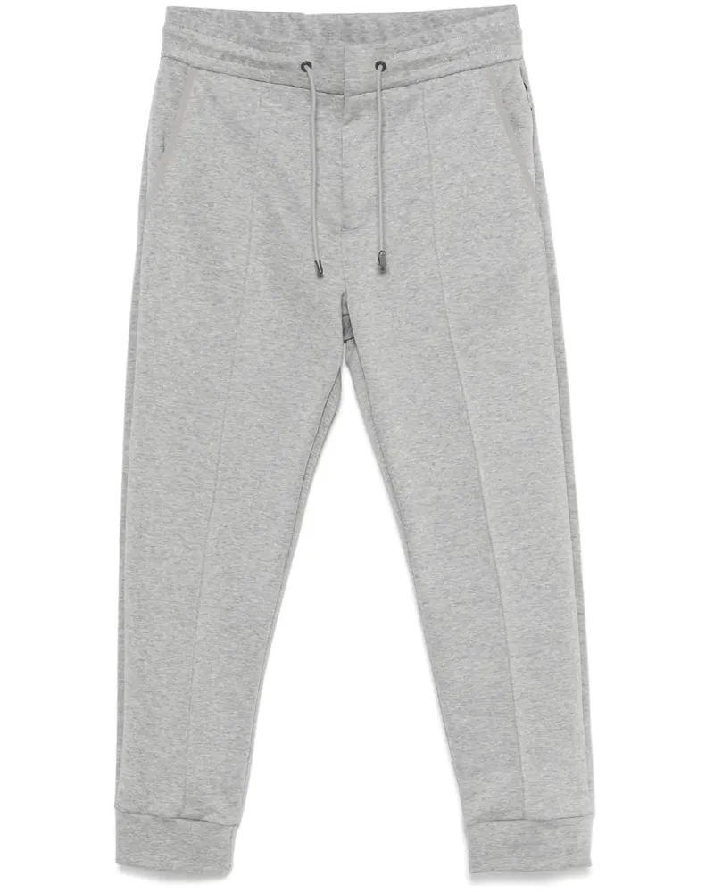 HUGO BOSS Jogginghose mit paspelierten Nähten Grau