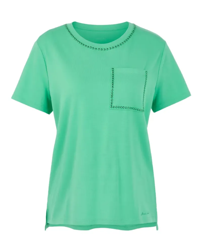 Marc Cain chest-pocket T-shirt - Grün Grün