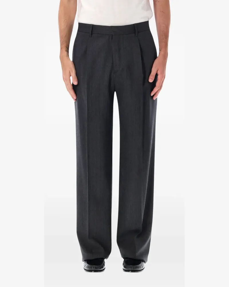 LARDINI Hose mit Bügelfalten - Grau Grau