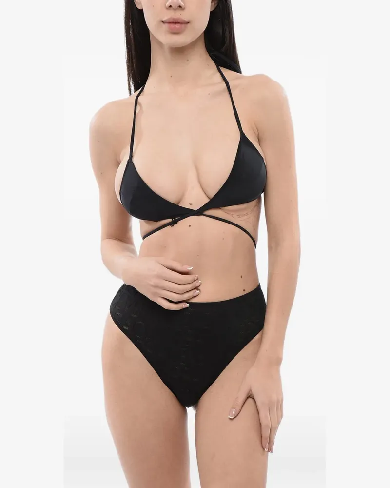 Dsquared2 Triangel-Bikinioberteil - Schwarz Schwarz