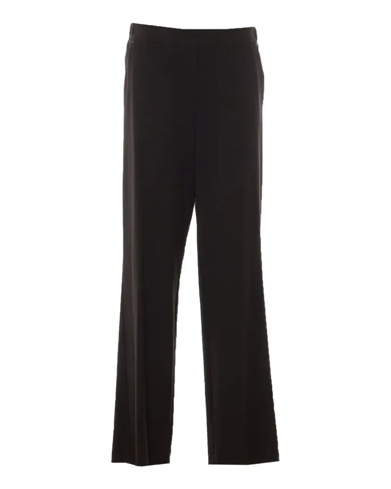 Rue du Bac elasticated wide-leg trousers - Schwarz Schwarz