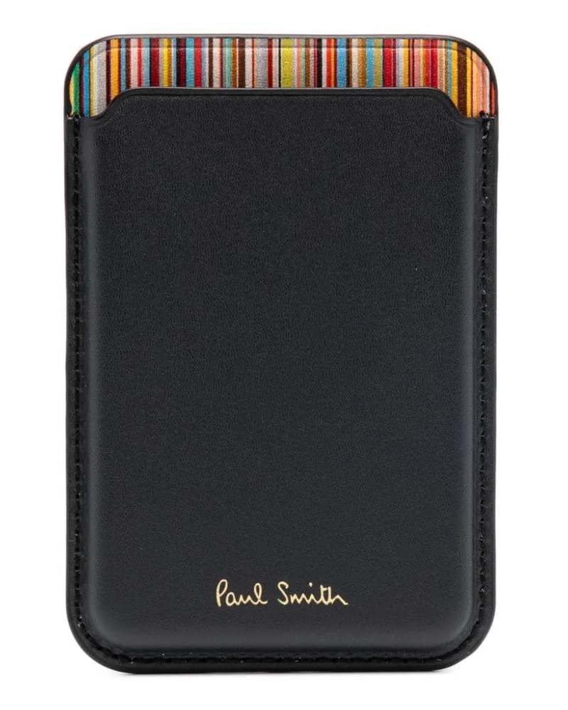 Paul Smith iPhone MagSafe Kartenetui Blau