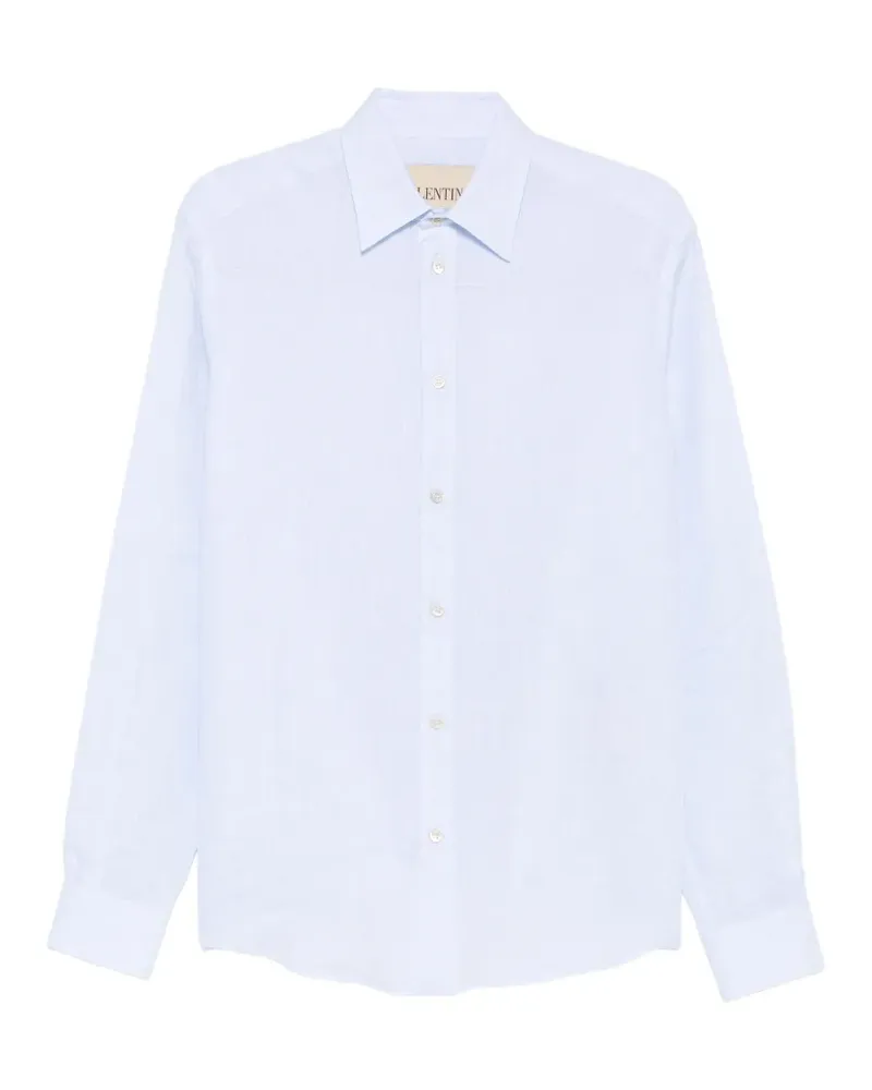 Valentino Garavani Langärmeliges Hemd - Blau Blau