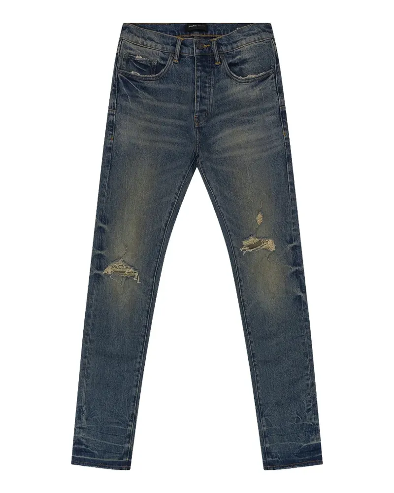 PURPLE BRAND P001 distressed jeans - Blau Blau