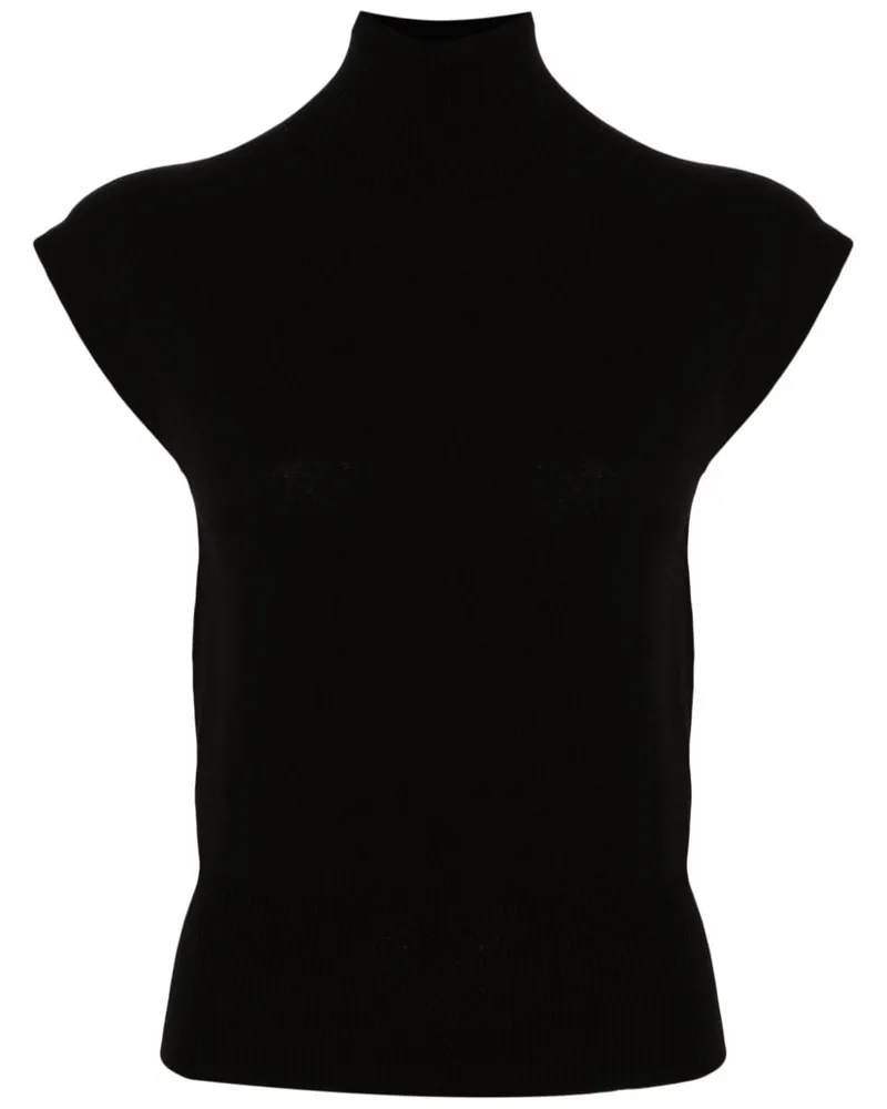 Rick Owens SL Turtle Pullunder - Schwarz Schwarz
