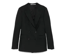 Doppelreihiger Anzug - Schwarz