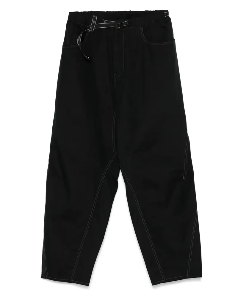 and wander Hose mit Gürtel - Schwarz Schwarz