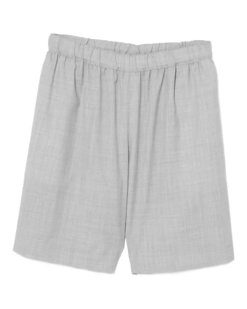 Comme des Garçons Knielange Shorts mit Stretchbund - Grau Grau