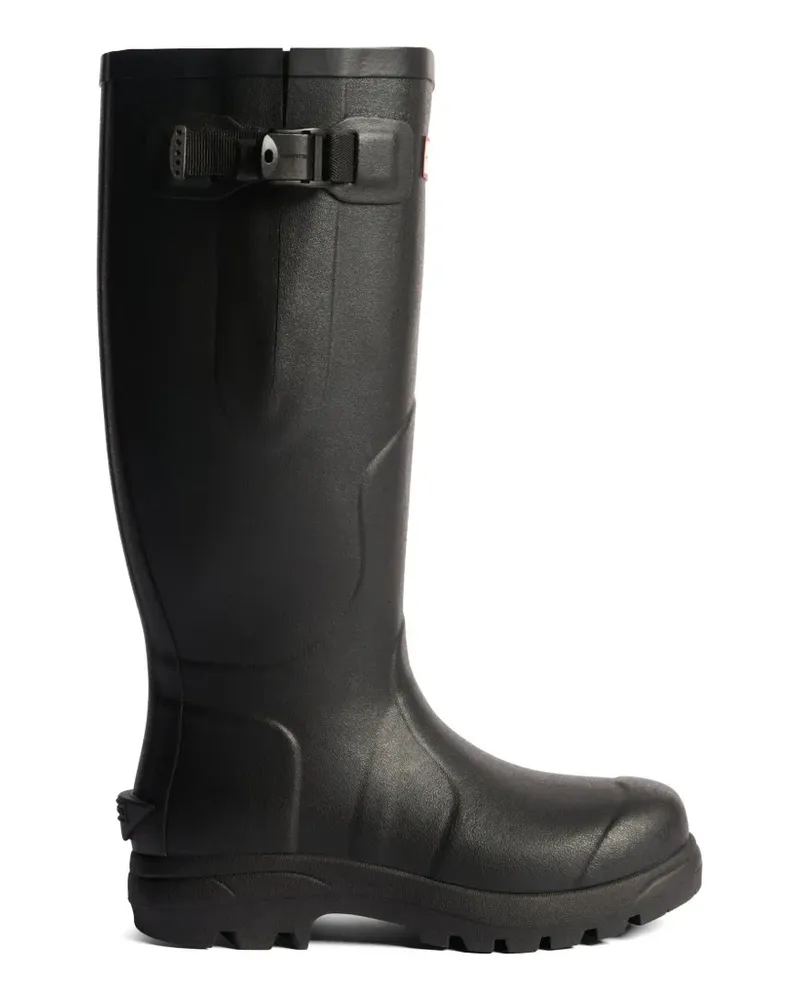 Hunter Balmoral MKII side-adjustable boots - Schwarz Schwarz
