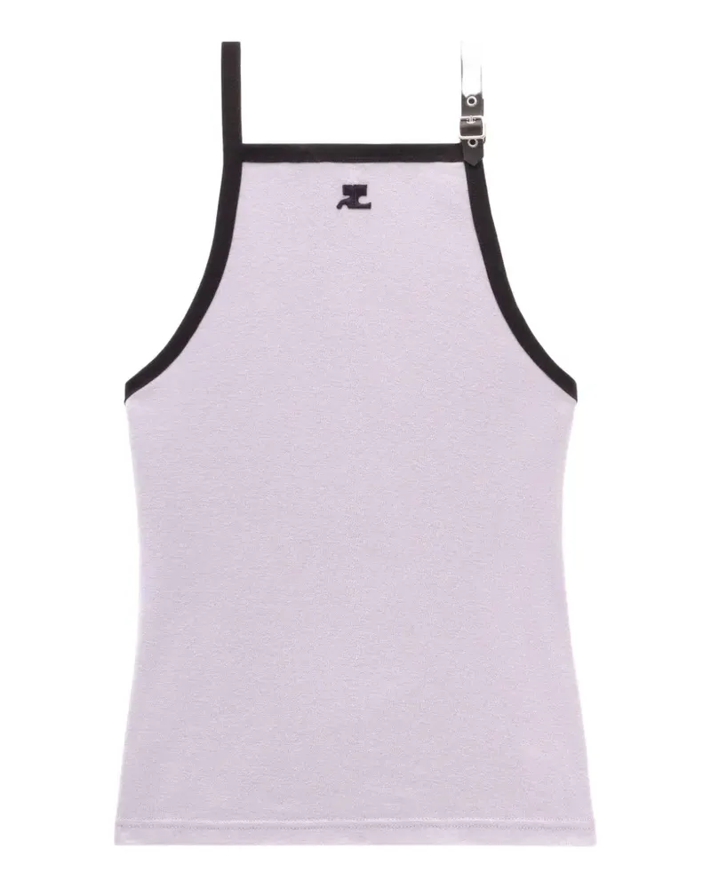 Courrèges Buckle Tanktop - Grau Grau
