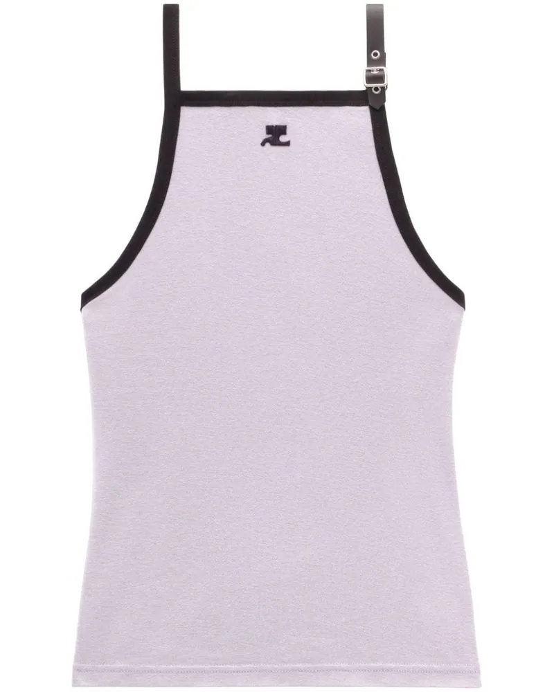 Courrèges Buckle Tanktop - Grau Grau