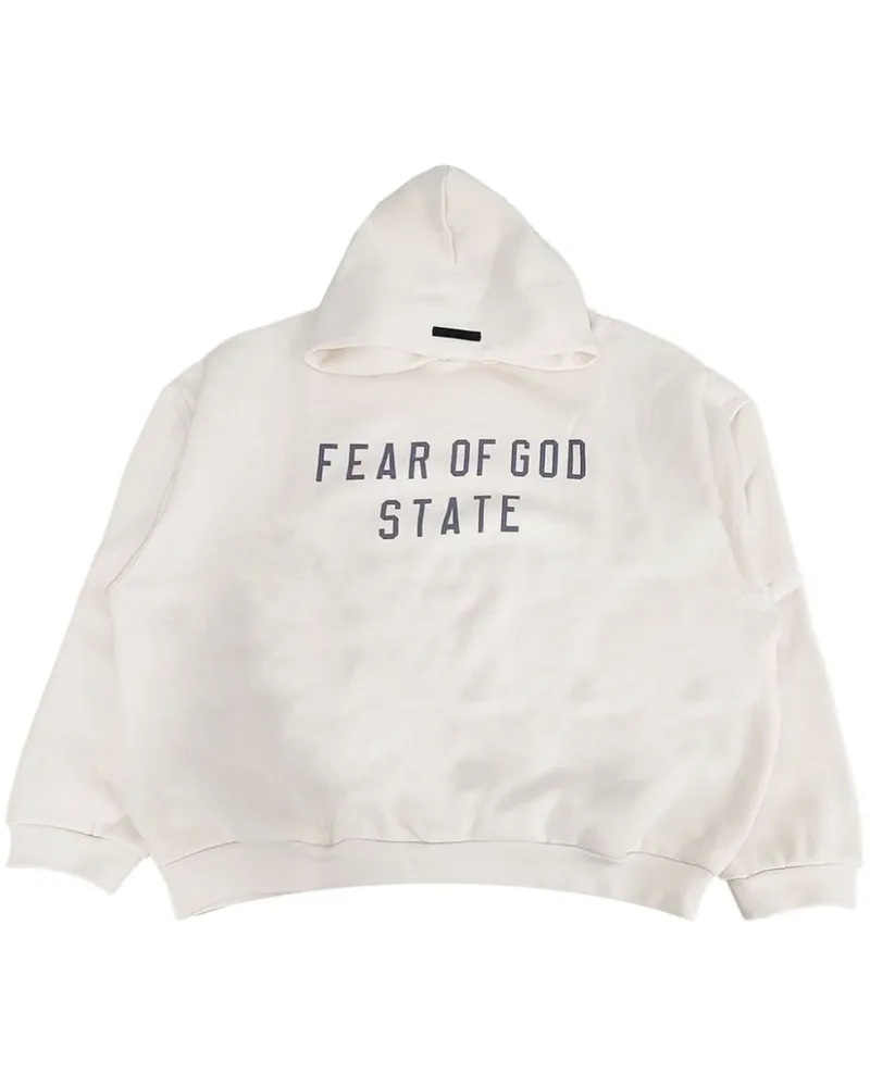 Fear of God Hoodie aus Fleece - Weiß Weiß