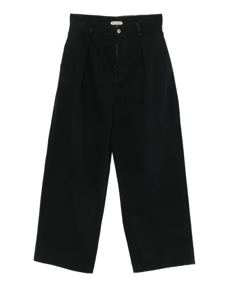 J.W.Anderson Jeans mit Faltendetail - Schwarz Schwarz
