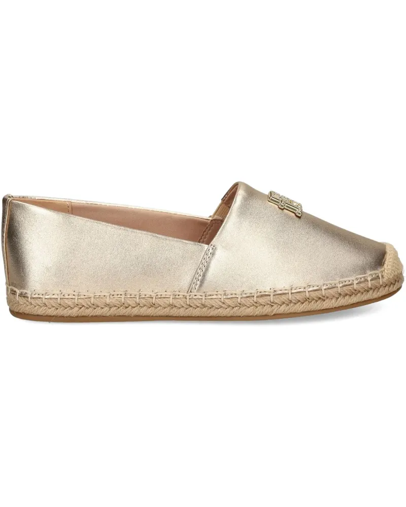 Tommy Hilfiger Espadrilles im Metallic-Look - Gold Gold