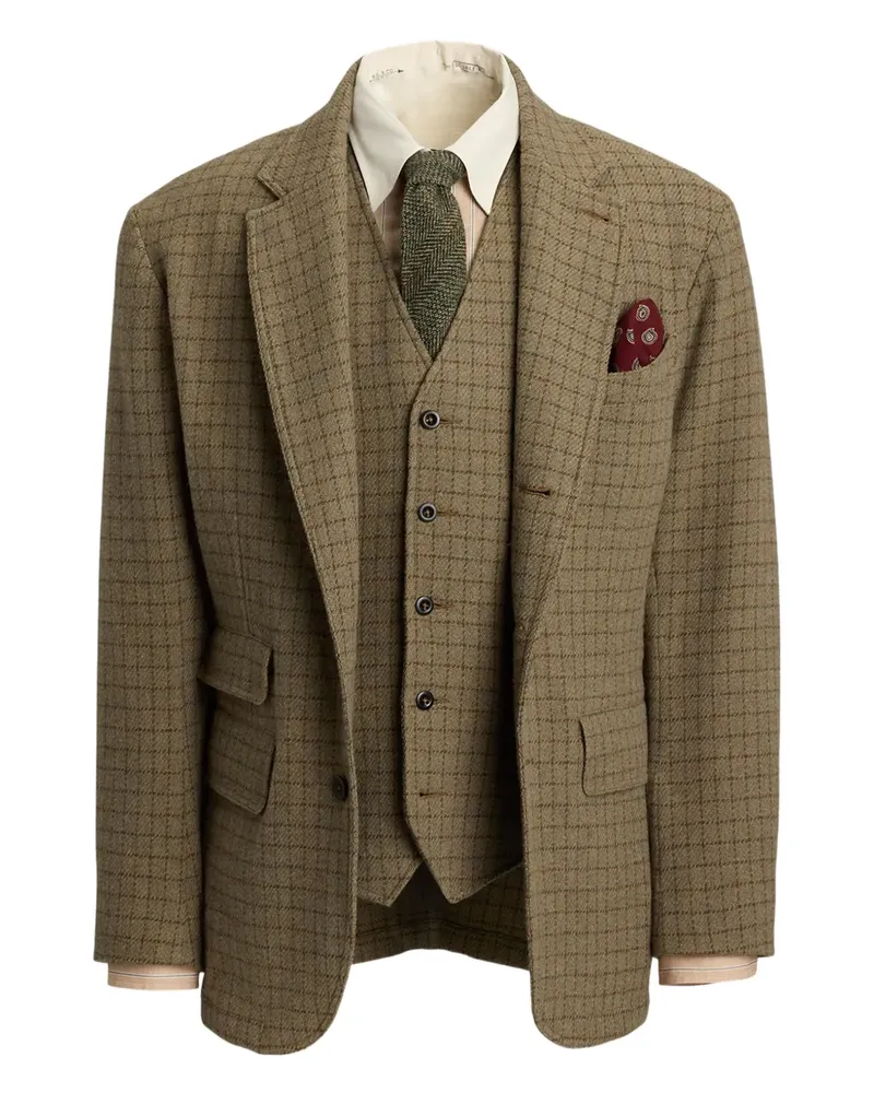 Ralph Lauren Kariertes Sakko - Braun Braun