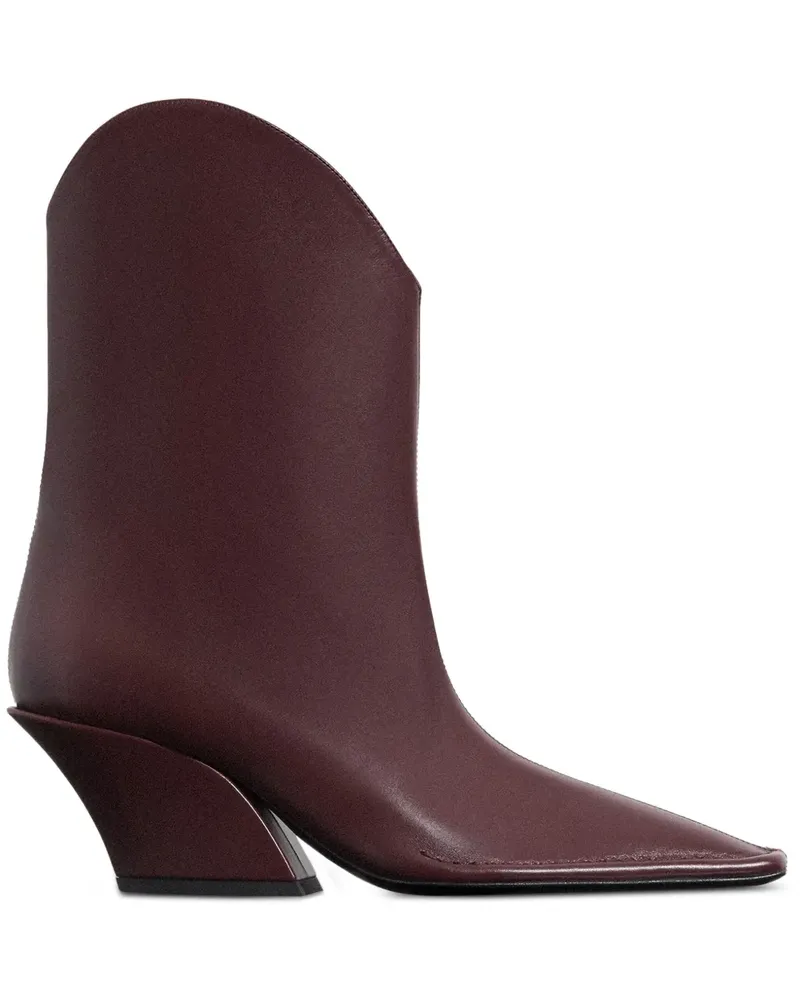 Thierry Mugler Stiefel mit Design-Absatz 65mm - Rot Rot