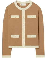 Tory Burch Kendra Cardigan Nude