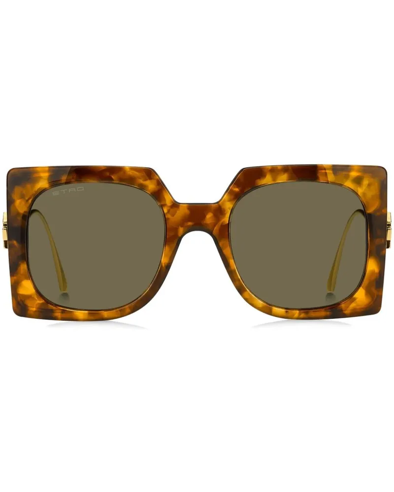 Etro Bold Pegaso Sonnenbrille - Braun Braun