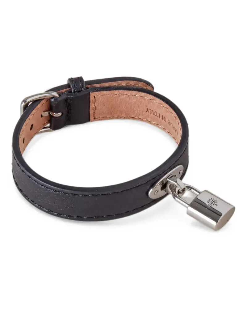 Mulberry Armband mit Schloss - Schwarz Schwarz