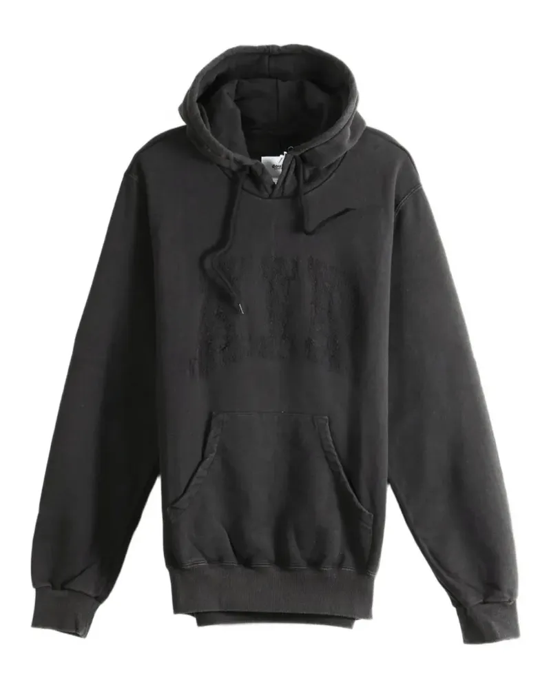 Doublet Threadless Air Embroidery Hoodie mit Kordelzug - Schwarz Schwarz