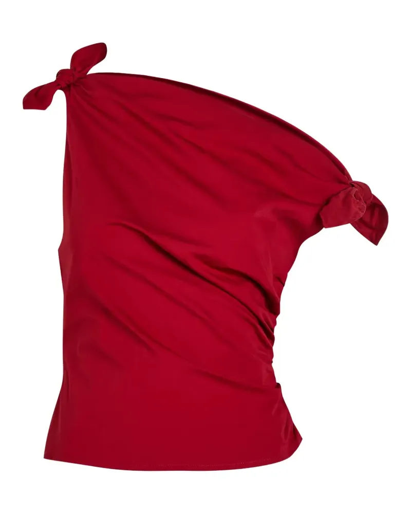 STAUD Bellaria Bluse - Rot Rot