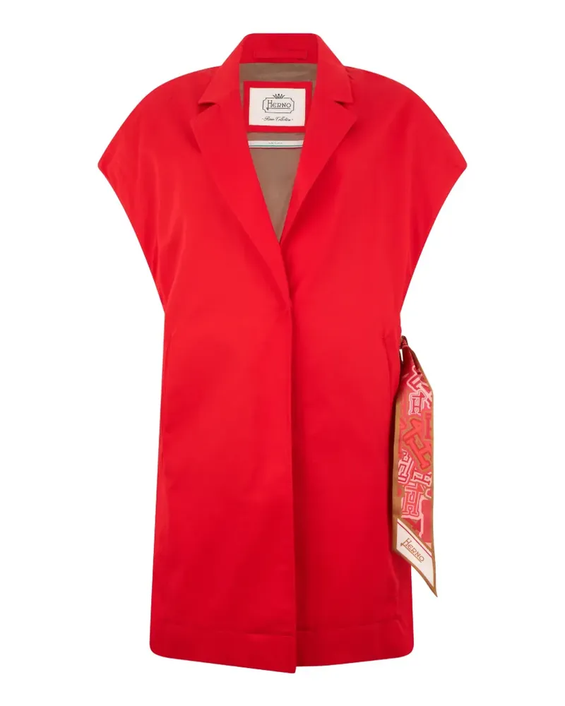 Herno sleeveless blazer - Rot Rot