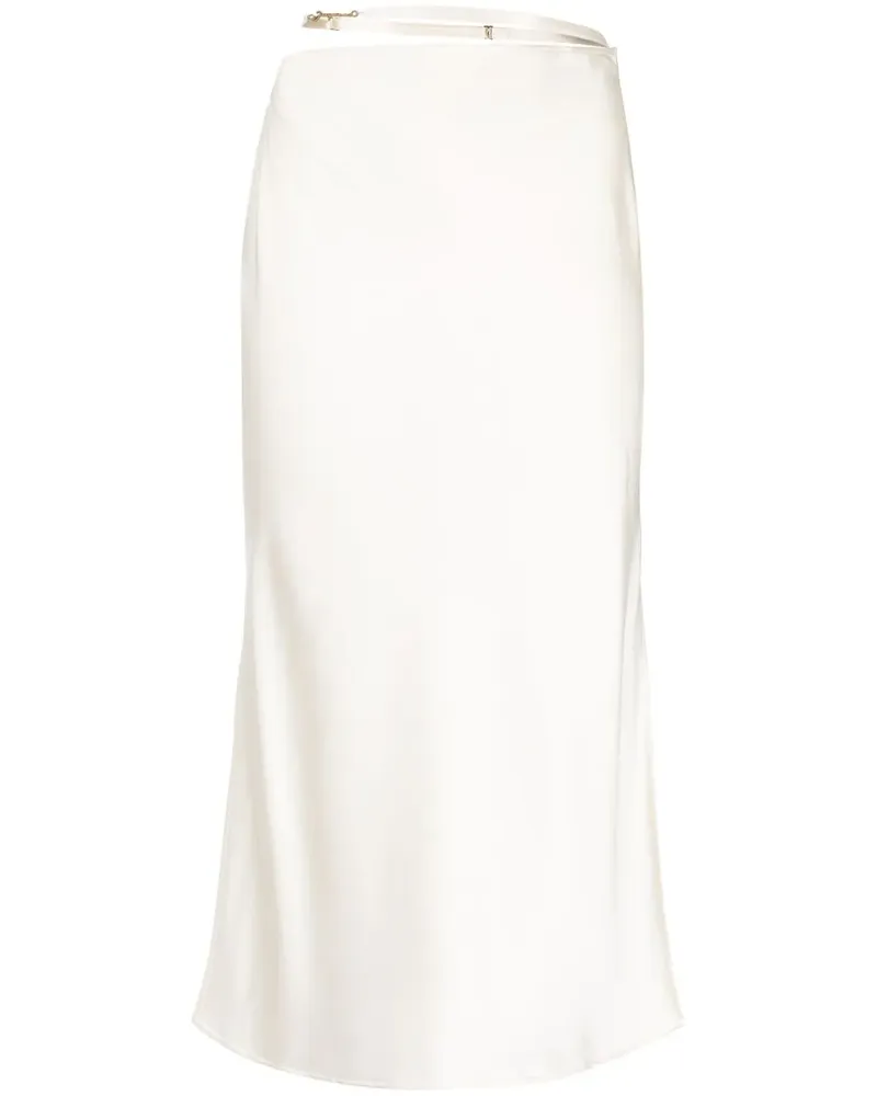 Jacquemus Notte Midirock - Weiß Weiß
